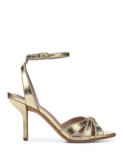 Shop Diane Von Furstenberg Felicity Sandals In Gold