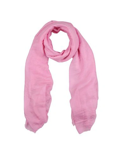 Shop Emporio Armani Scarves In Pink