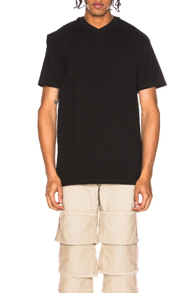 Shop Y/project Double Tee In Black