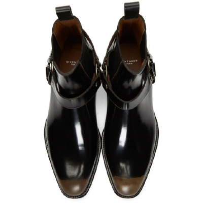 Shop Givenchy Black Rider Chelsea Boots