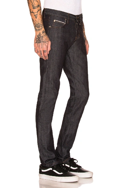 Shop Naked And Famous Super Skinny Guy 12.5 oz Stretch Selvedge In Indigo