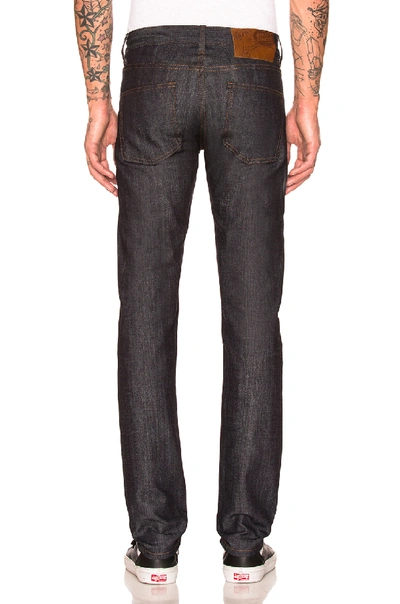 Shop Naked And Famous Super Skinny Guy 12.5 oz Stretch Selvedge In Indigo