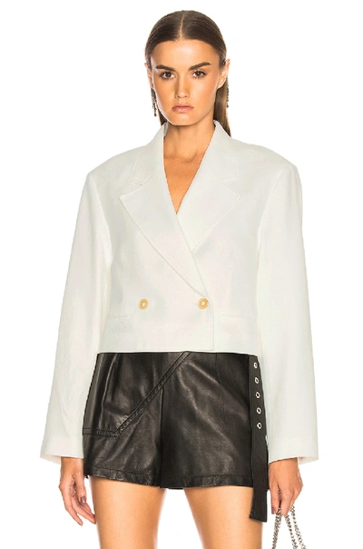 Shop 3.1 Phillip Lim / フィリップ リム 3.1 Phillip Lim Tailored Blazer Jacket In White