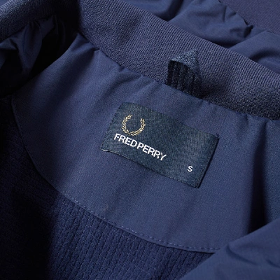 Shop Fred Perry Brentham Jacket In Blue