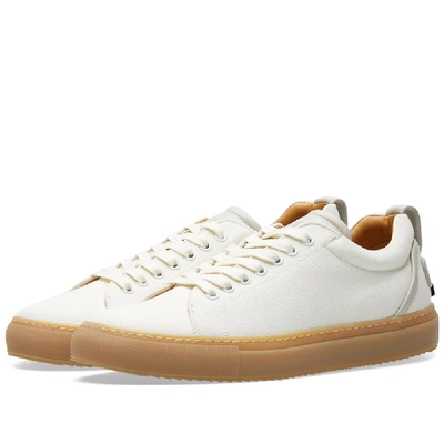 Shop Buscemi Lyndon Canvas Low Sneaker In White