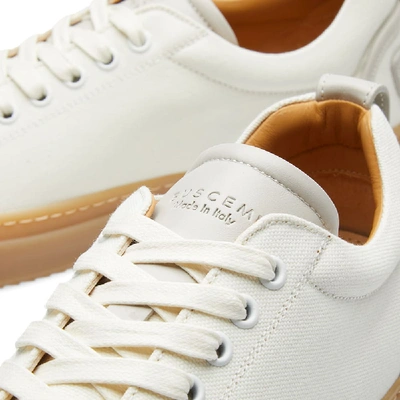Shop Buscemi Lyndon Canvas Low Sneaker In White