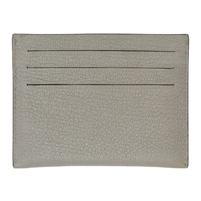 Shop Givenchy Grey Pandora Card Holder In 051 Grey
