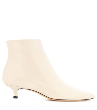 Shop The Row Coco Patent Leather Ankle Boots