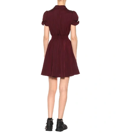 Shop Valentino Silk-blend Dress