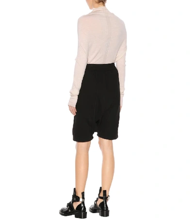 Shop Rick Owens Cotton Shorts In Female