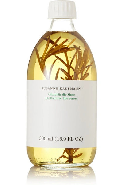 Shop Susanne Kaufmann Essential Bath Oil For The Senses, 500ml - One Size In Colorless