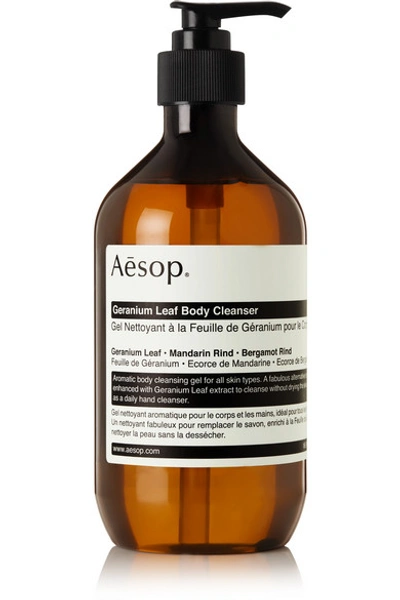 Shop Aesop + Net Sustain Geranium Leaf Body Cleanser, 500ml