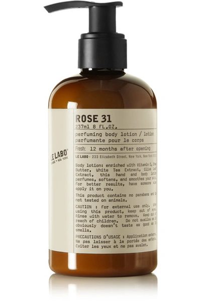 Shop Le Labo Rose 31 Body Lotion, 237ml - One Size In Colorless