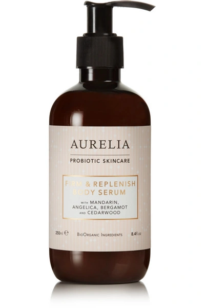 Shop Aurelia Probiotic Skincare + Net Sustain Firm & Replenish Body Serum, 250ml In Colorless