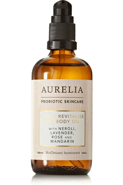 Shop Aurelia Probiotic Skincare + Net Sustain Firm And Revitalise Dry Body Oil, 100ml In Colorless