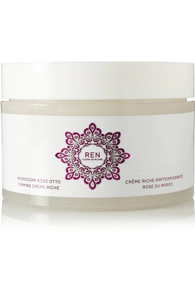 Shop Ren Skincare Moroccan Rose Otto Firming Crème Riche, 200ml In Colorless