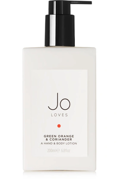 Shop Jo Loves Green Orange & Coriander Hand & Body Lotion, 200ml - One Size In Colorless