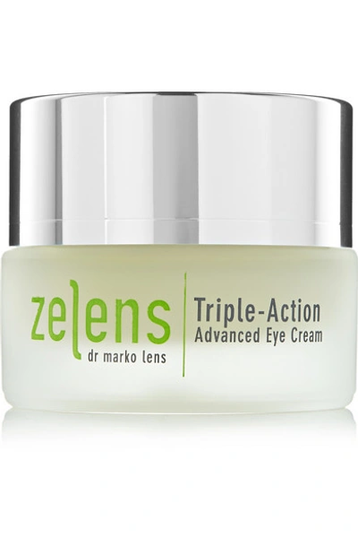 Shop Zelens Triple Action Advanced Eye Cream, 15ml - One Size In Colorless