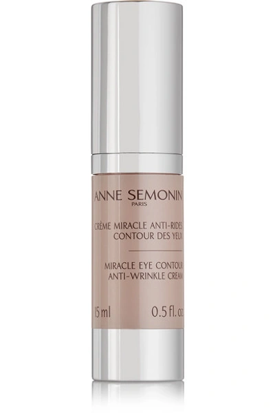 Shop Anne Semonin Miracle Eye Contour Anti-wrinkle Cream, 15ml In Colorless