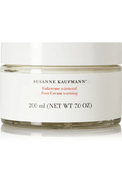 Shop Susanne Kaufmann Warming Foot Cream, 200ml - One Size In Colorless