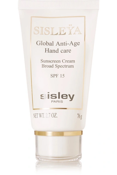 Shop Sisley Paris Sisleÿa Global Anti-age Hand Care Spf15, 75ml - Colorless