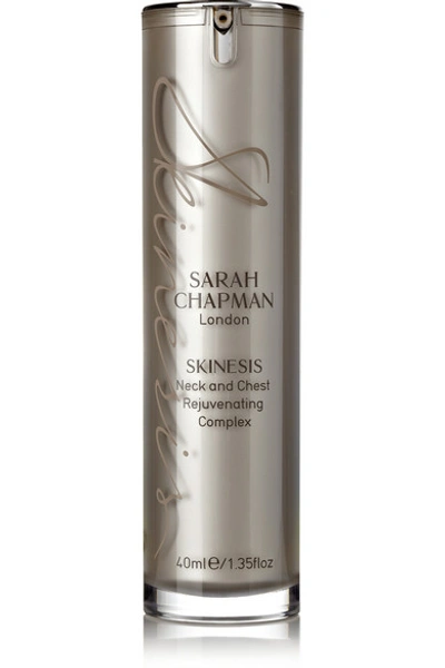 Shop Sarah Chapman Skinesis Neck And Chest Rejuvenating Complex, 40ml - One Size In Colorless