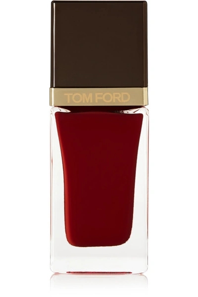 Shop Tom Ford Nail Polish - Bordeaux Lust In Red