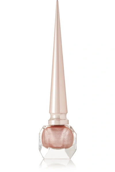 Shop Christian Louboutin Metalinudes Nail Color - Goldissima In Neutral