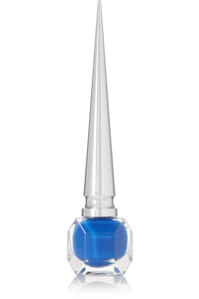Shop Christian Louboutin Nail Color In Blue