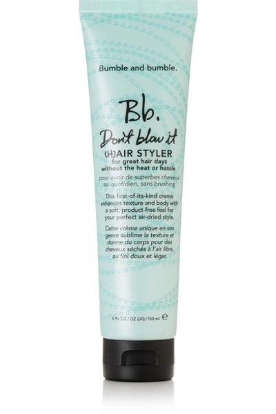 Shop Bumble And Bumble Don't Blow It (h)air Styler, 150ml - One Size In Colorless