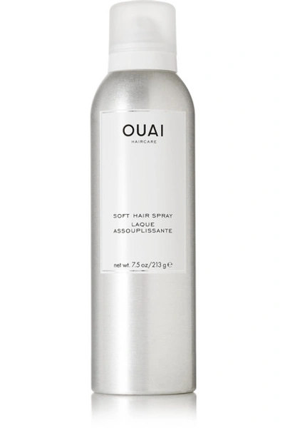 Shop Ouai Haircare Soft Hair Spray, 213g - One Size In Colorless
