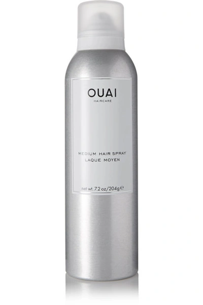 Shop Ouai Haircare Medium Hair Spray, 204g - One Size In Colorless