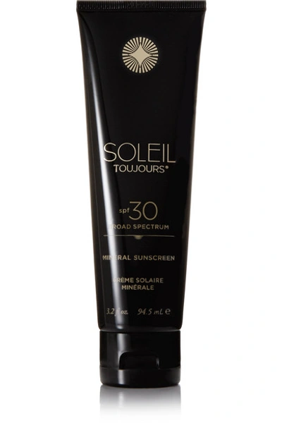 Shop Soleil Toujours + Net Sustain Spf30 Mineral Sunscreen, 94.5ml In Clear
