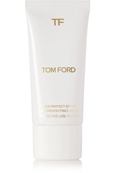 Shop Tom Ford Face Protect Broad Spectrum Spf 50, 30ml In Colorless