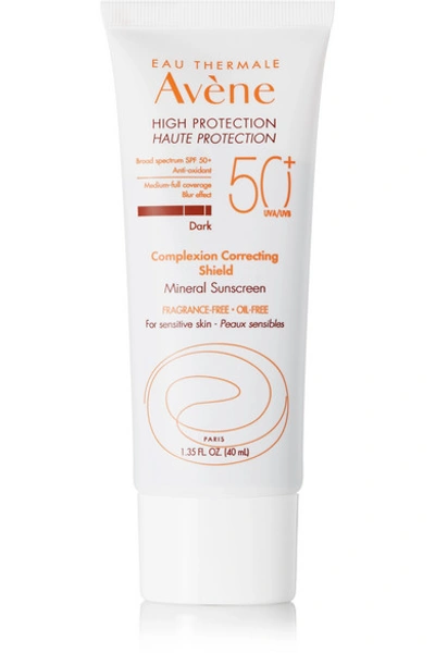 Shop Avene High Protection Complexion Correcting Shield Spf50 - Dark, 40ml In Colorless