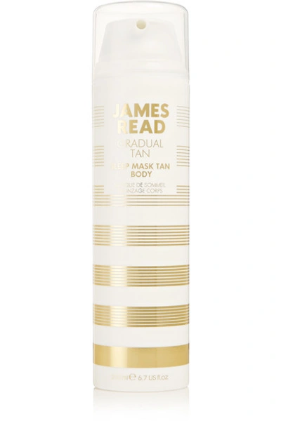 Shop James Read Sleep Mask Tan In Colorless