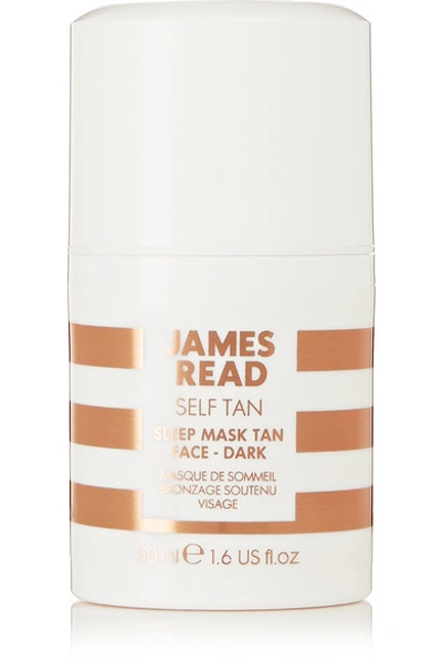 Shop James Read Sleep Mask Tan Go Darker Face, 50ml In Colorless