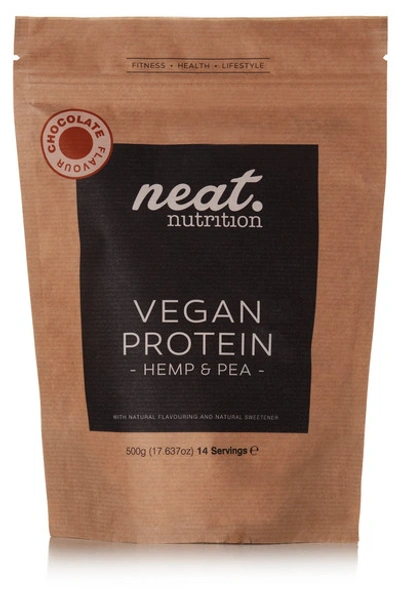 Shop Neat Nutrition Hemp And Pea Vegan Protein - Chocolate, 500g
