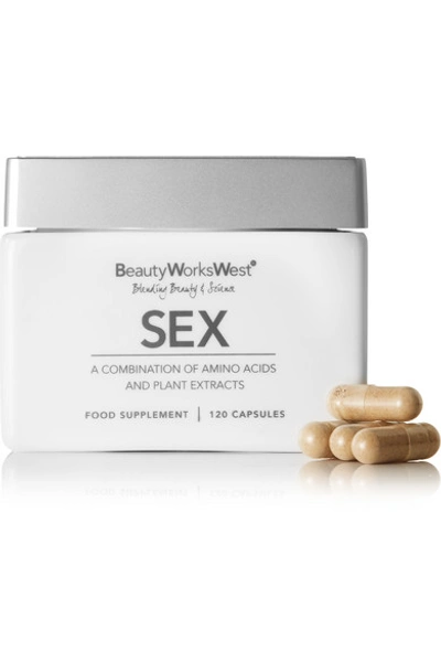 Shop Beauty Works West Sex Supplement (120 Capsules) - Colorless
