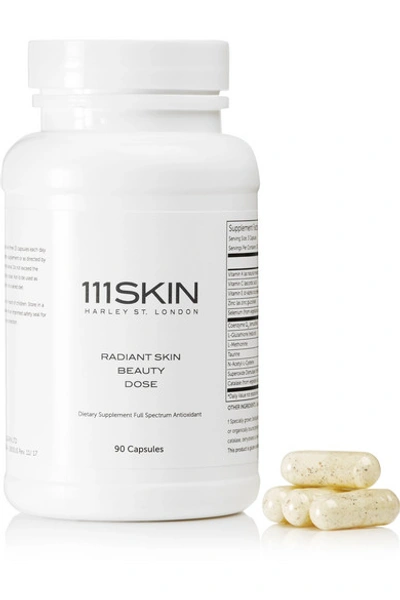 Shop 111skin Radiant Skin Beauty Dose (90 Capsules) In Colorless