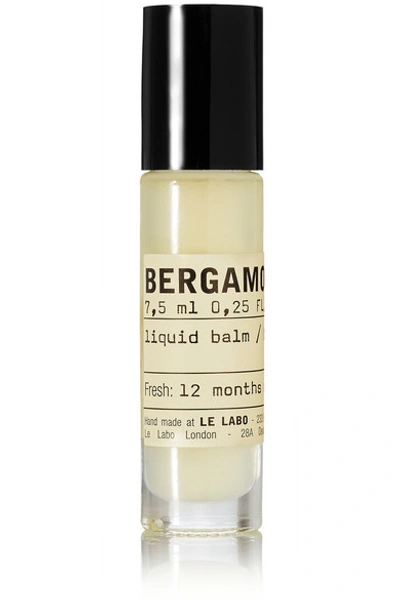 Shop Le Labo Bergamote 22 Liquid Balm, 7.5ml - One Size In Colorless