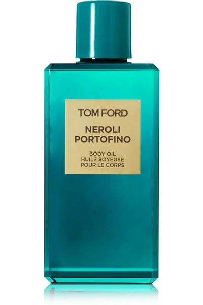 Shop Tom Ford Neroli Portofino Body Oil, 250ml - One Size In Colorless