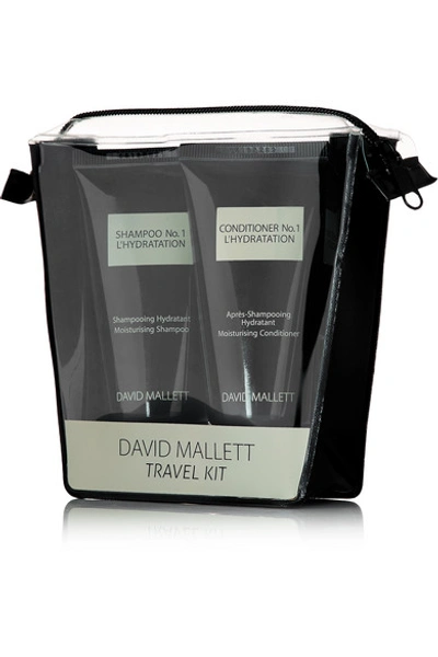 Shop David Mallett L'hydratation Travel Kit, 2 X 50ml - One Size In Colorless