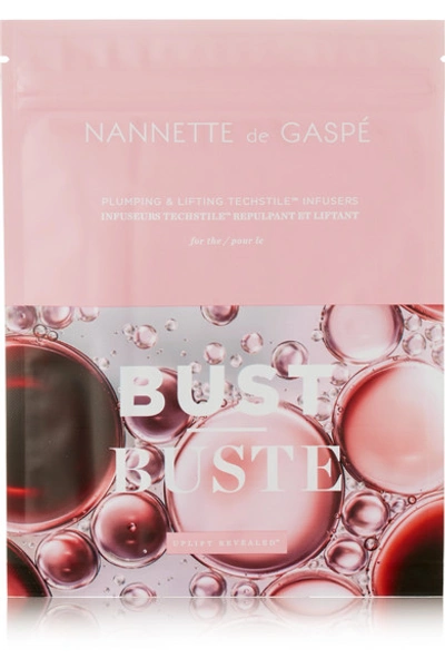 Shop Nannette De Gaspé Plumping & Lifting Techstile Bust Masque X 3 - Colorless