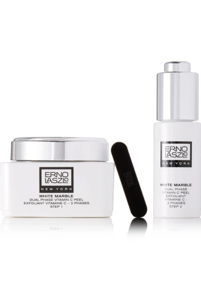 Shop Erno Laszlo White Marble Dual Phase Vitamin C Peel - One Size In Colorless