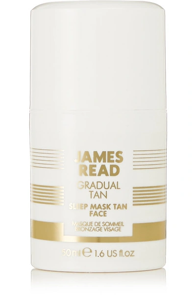 Shop James Read Sleep Mask Tan Face, 50ml In Colorless