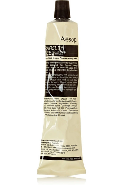 Shop Aesop Parsley Seed Cleansing Masque, 60ml In Colorless