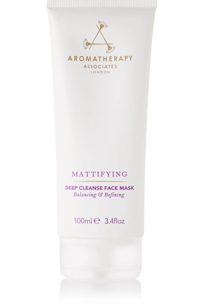 Shop Aromatherapy Associates Mattifying Deep Cleanse Face Mask, 100ml - Colorless