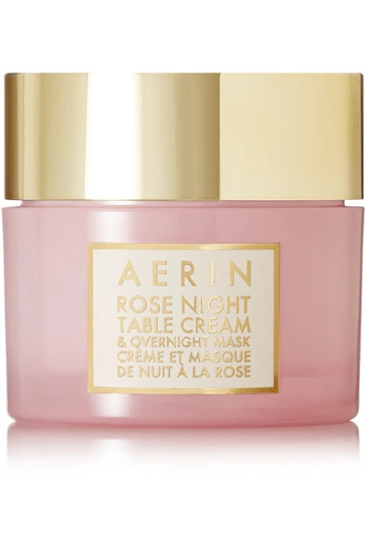 Shop Aerin Beauty Rose Night Table Cream And Overnight Mask - One Size In Colorless