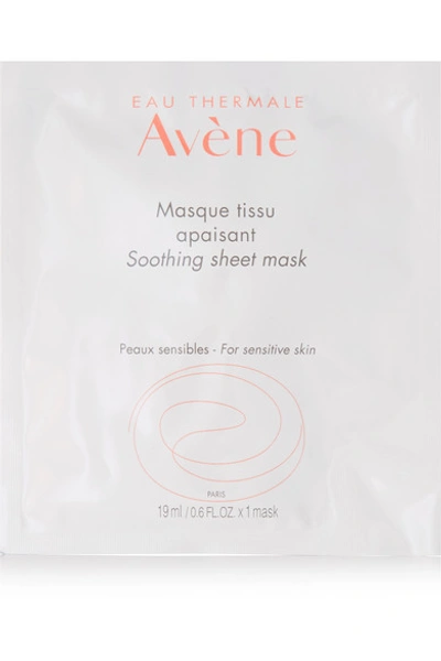 Shop Avene Soothing Sheet Mask X 5 In Colorless